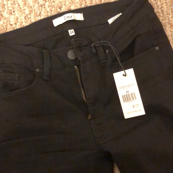 DEX BLACK SKINNY JEANS - Picture 2 of 2